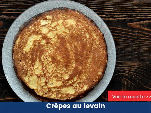 Crêpes au levain